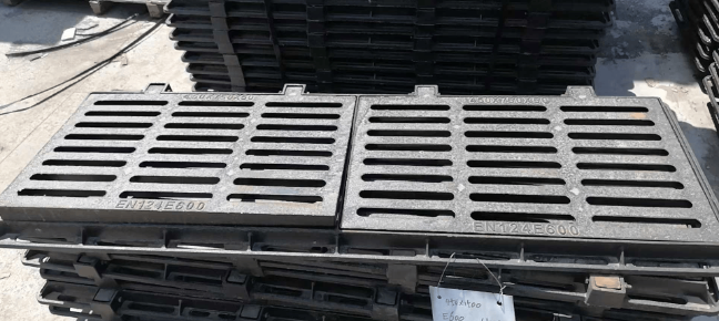 儋州球墨铸铁连体双篦展示