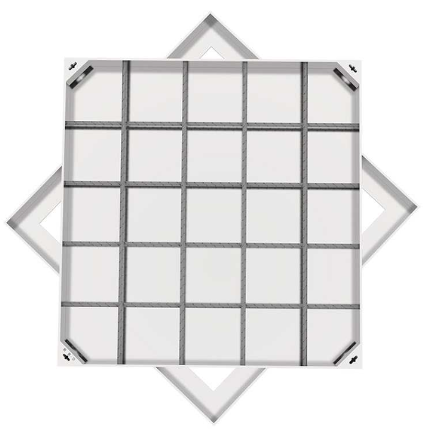 儋州不锈钢方井展示